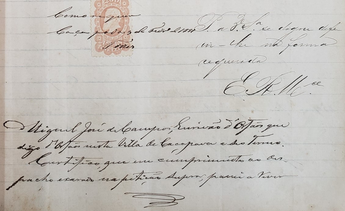 Exemplo de Documento do APERS
